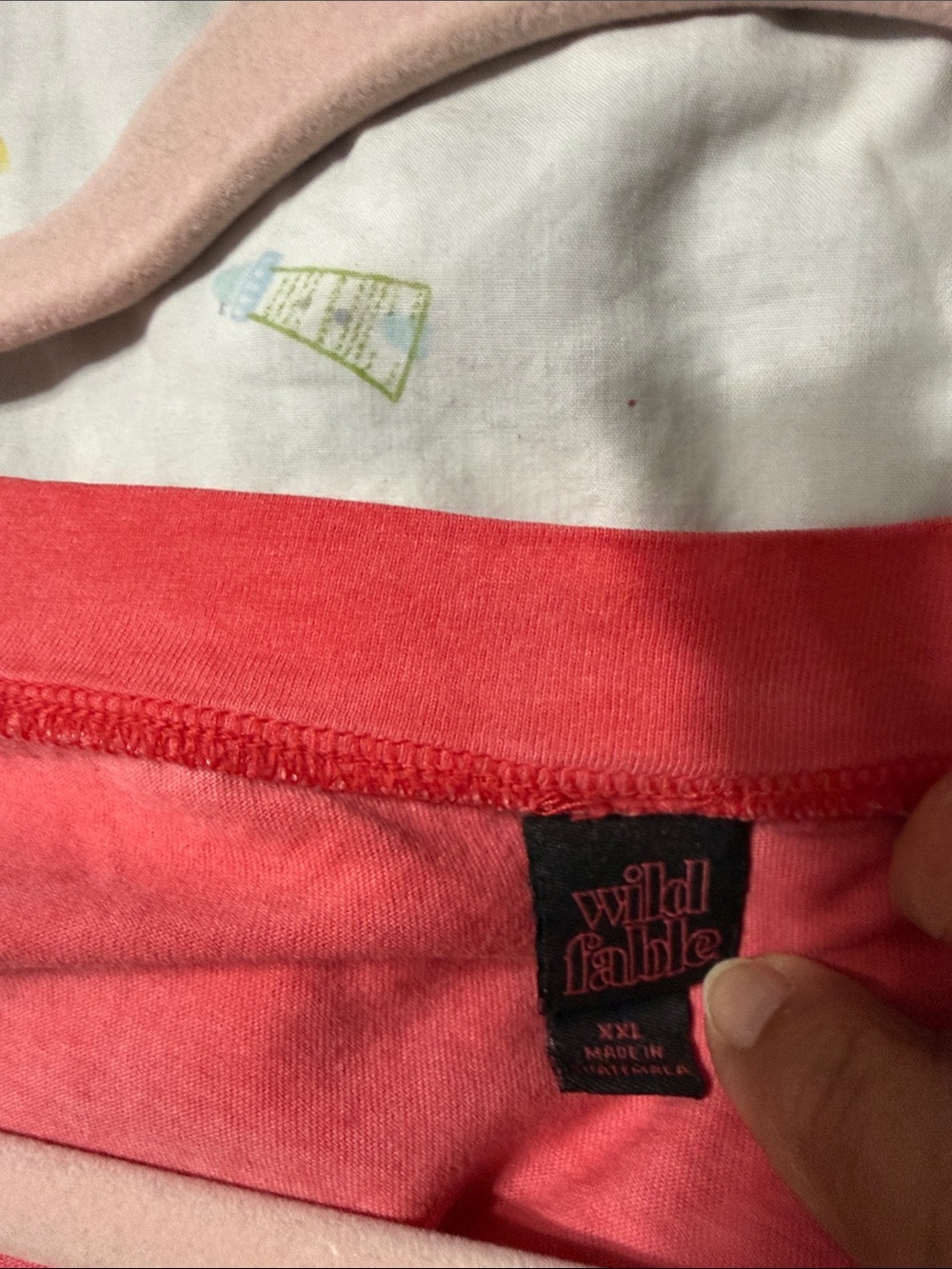 wild fable Coral V-Neck Crop Top - Picture 4 of 5